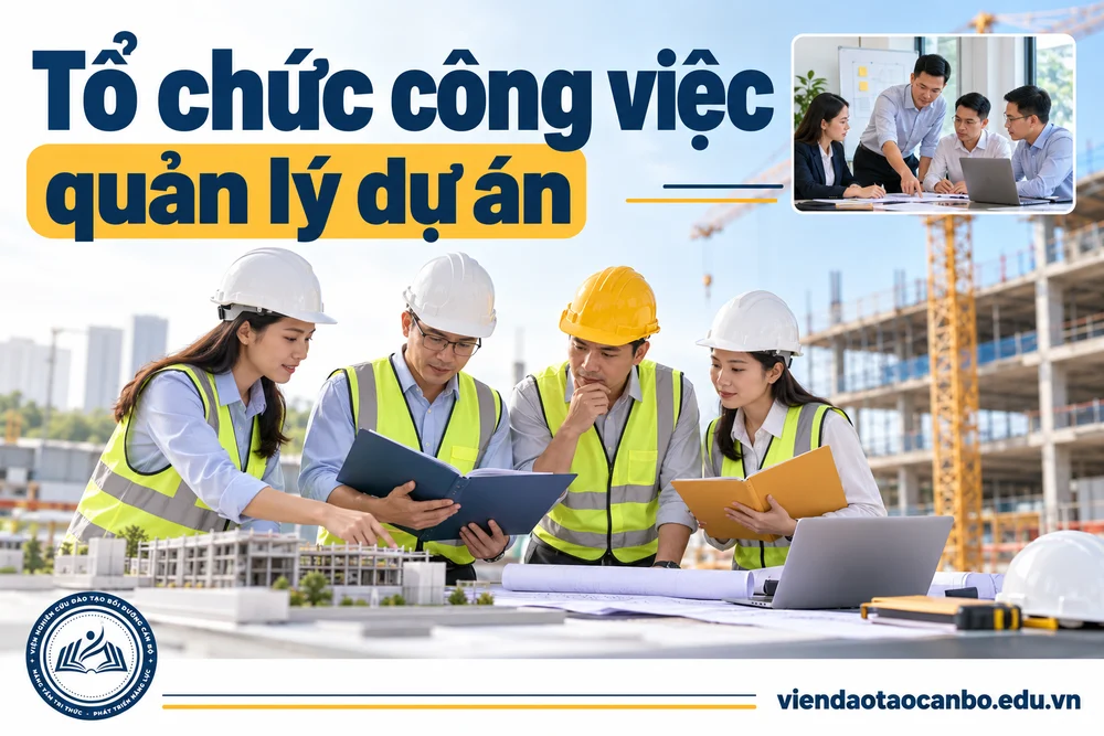 Tổ chức công việc quản lý dự án