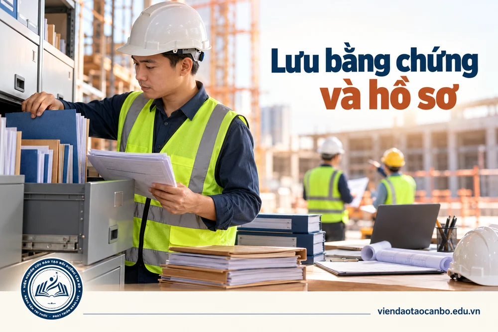 Lưu bằng chứng và hồ sơ