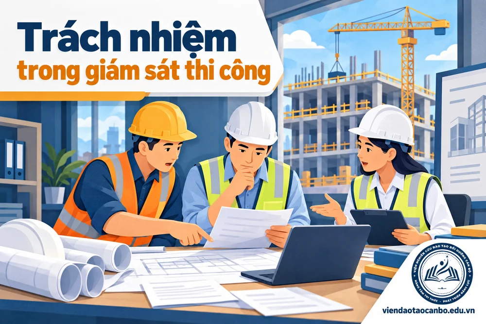 Quyền, trách nhiệm của tư vấn giám sát theo Luật Xây dựng 2025: bảo lưu ý kiến, từ chối nghiệm thu, bồi thường