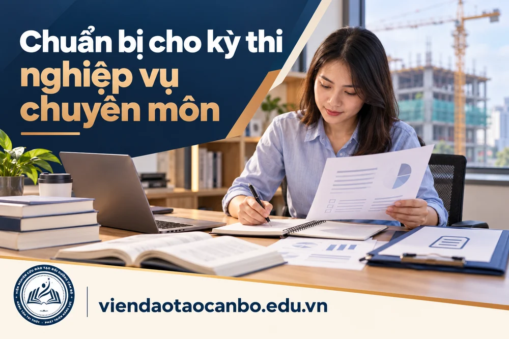 Chuẩn bị cho kỳ thi nghiệp vụ chuyên môn