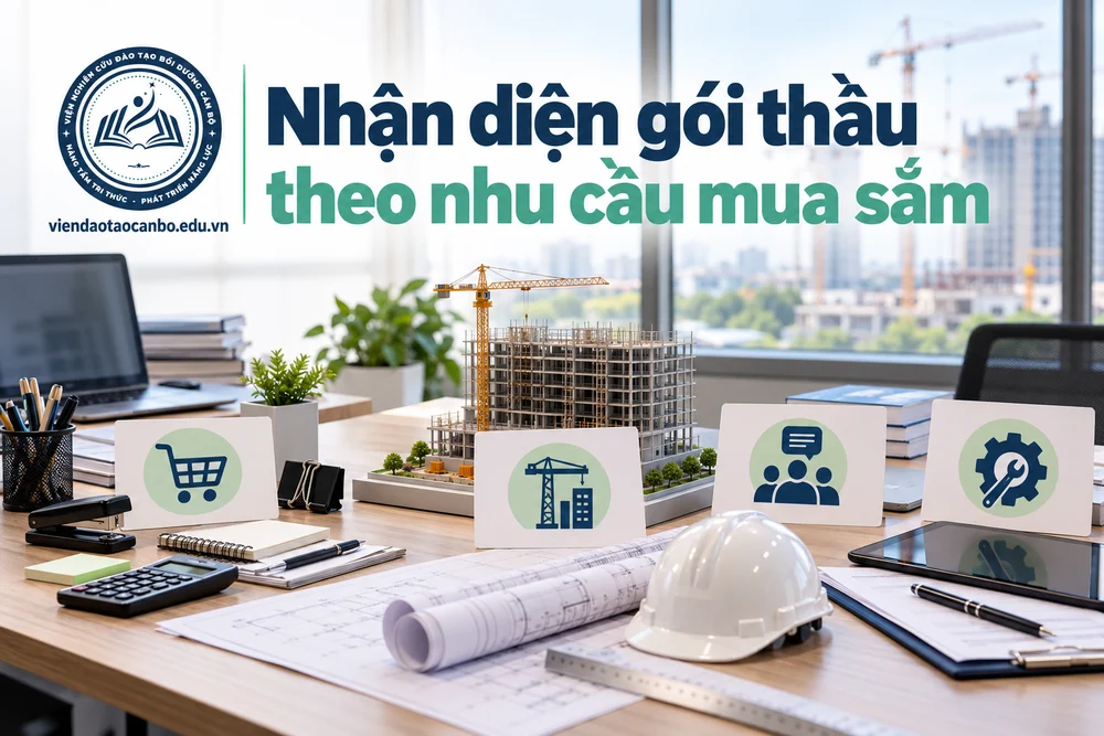 Nhận diện gói thầu theo nhu cầu mua sắm