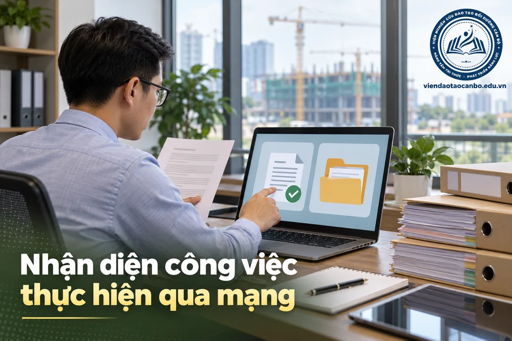 Nhận diện công việc thực hiện qua mạng