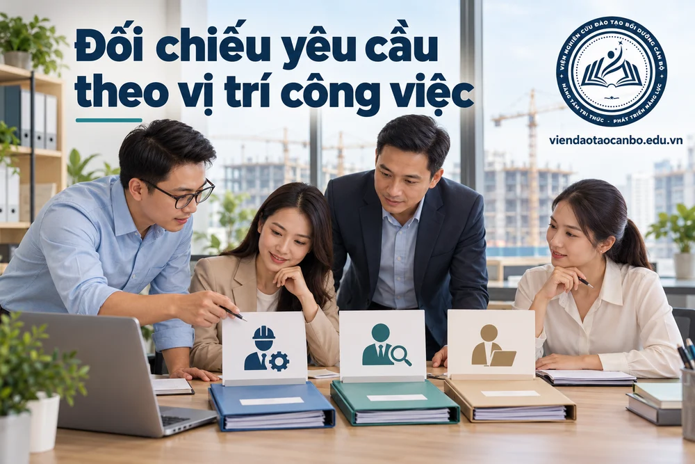 Đối chiếu yêu cầu theo vị trí công việc