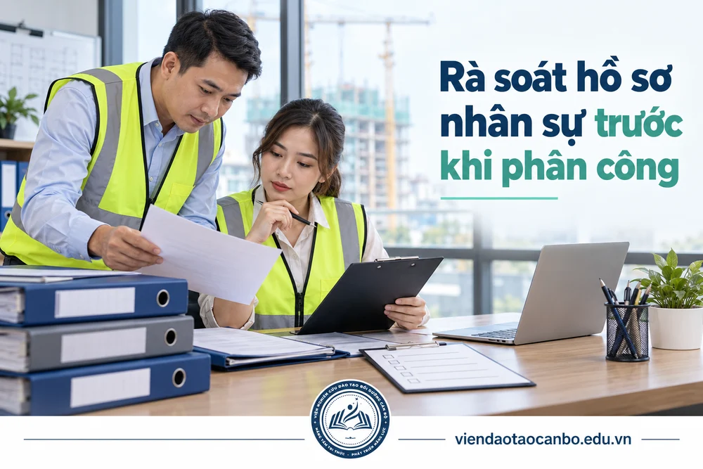 Rà soát hồ sơ nhân sự trước khi phân công
