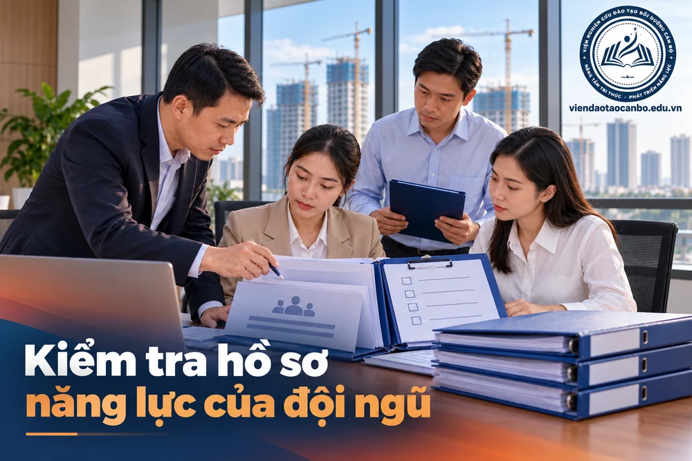 Kiểm tra hồ sơ năng lực của đội ngũ