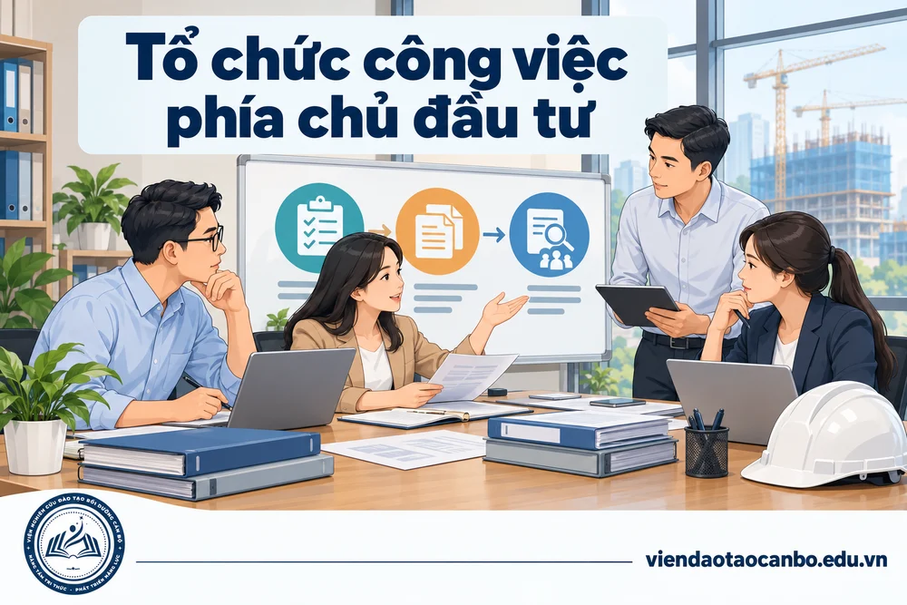 Tổ chức công việc phía chủ đầu tư