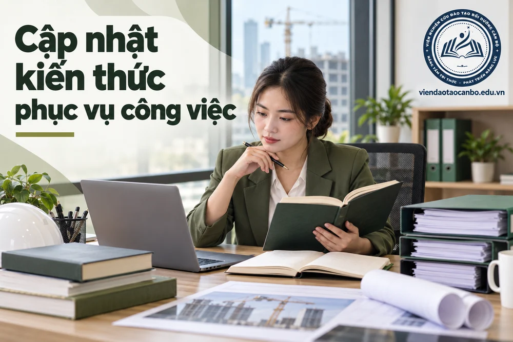 Cập nhật kiến thức phục vụ công việc