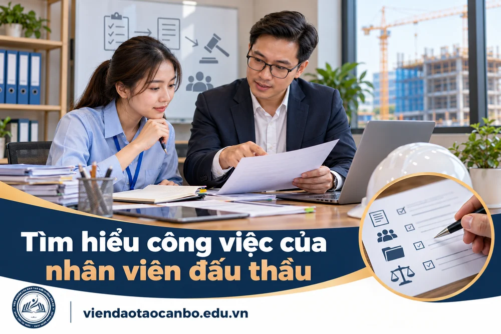 Tìm hiểu công việc của nhân viên đấu thầu