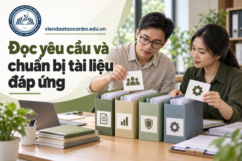 Đọc yêu cầu và chuẩn bị tài liệu đáp ứng