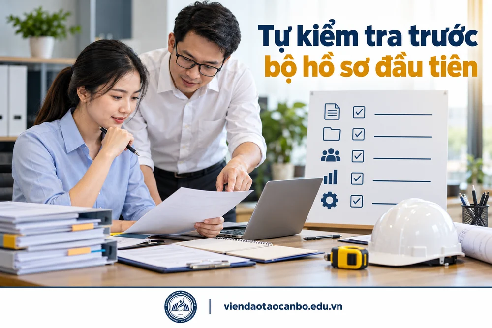 Tự kiểm tra trước bộ hồ sơ đầu tiên