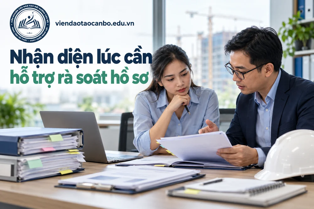 Nhận diện lúc cần hỗ trợ rà soát hồ sơ