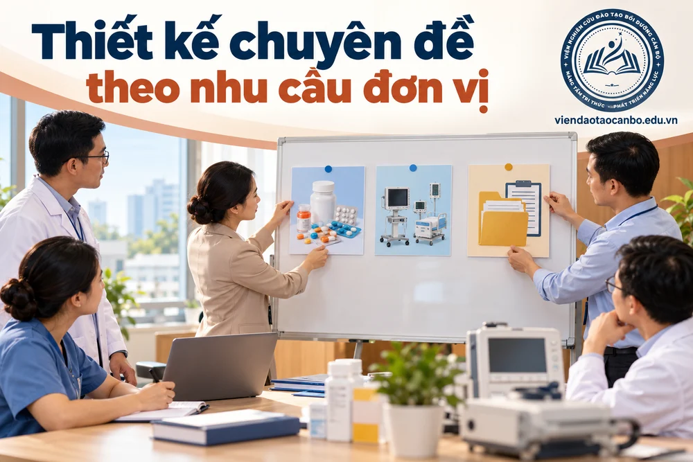 Thiết kế chuyên đề theo nhu cầu đơn vị
