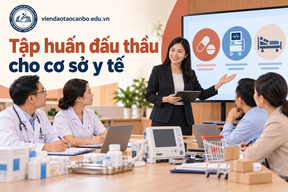 Tập huấn đấu thầu thuốc, thiết bị y tế cho bệnh viện và cơ sở y tế: chuyên đề, đối tượng, hình thức
