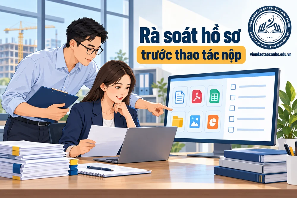 Rà soát hồ sơ trước thao tác nộp