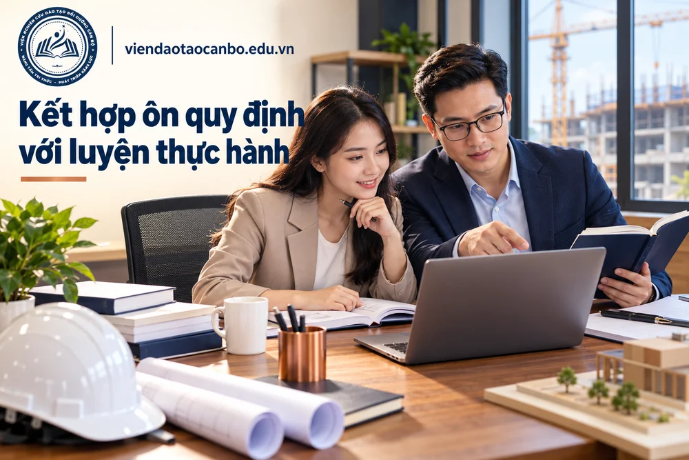 Kết hợp ôn quy định với luyện thực hành