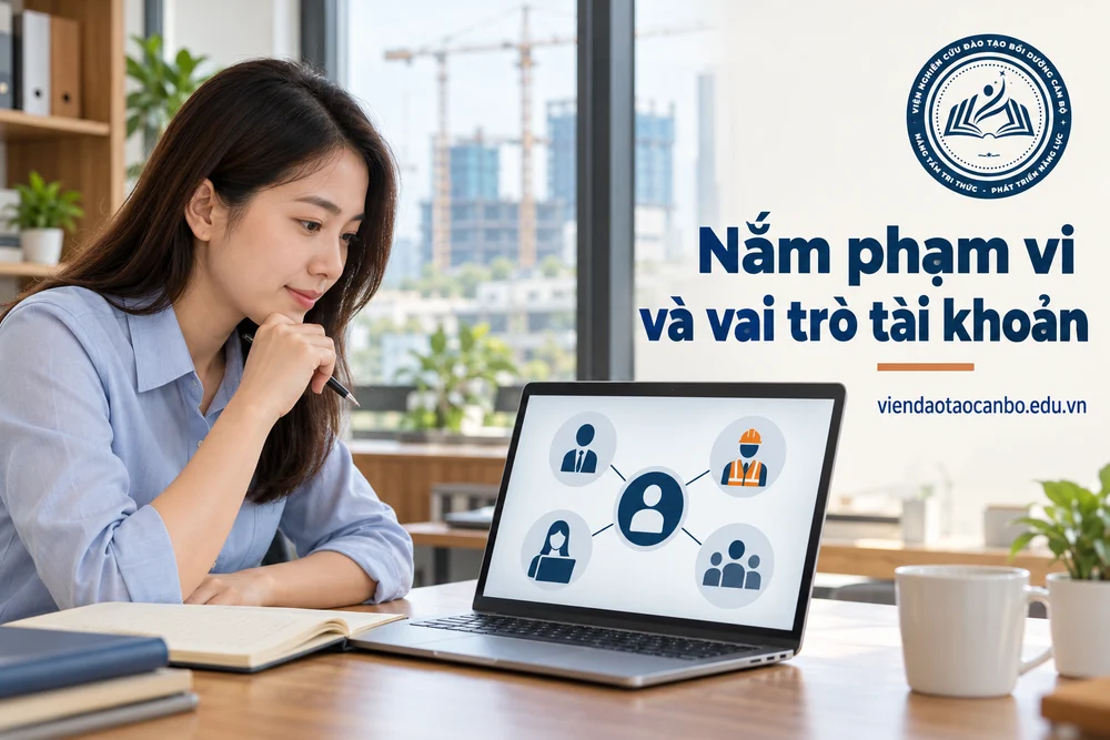 Nắm phạm vi và vai trò tài khoản