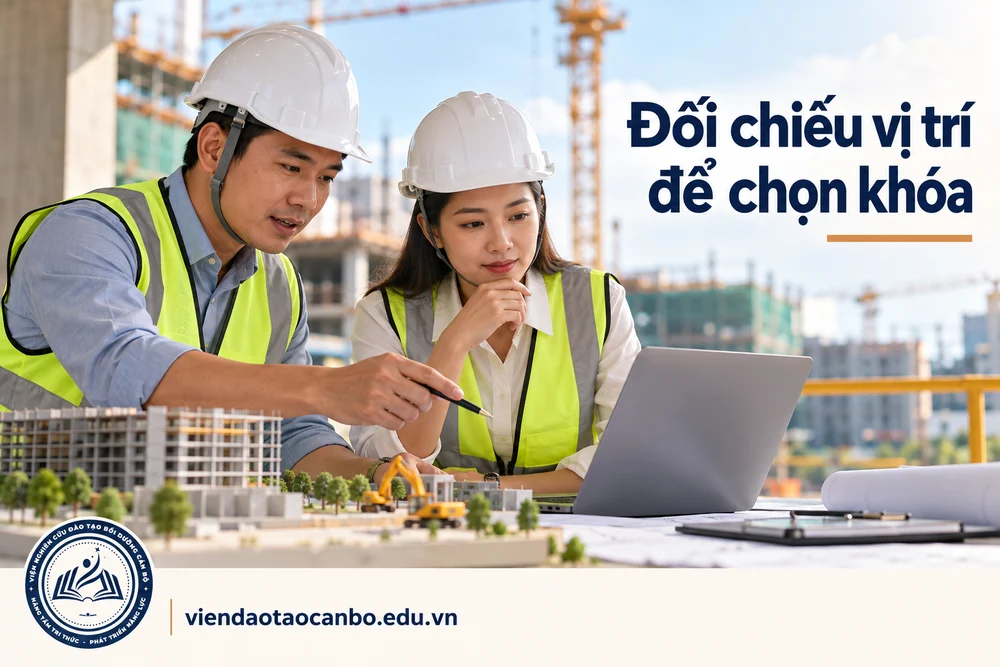 Đối chiếu vị trí để chọn khóa