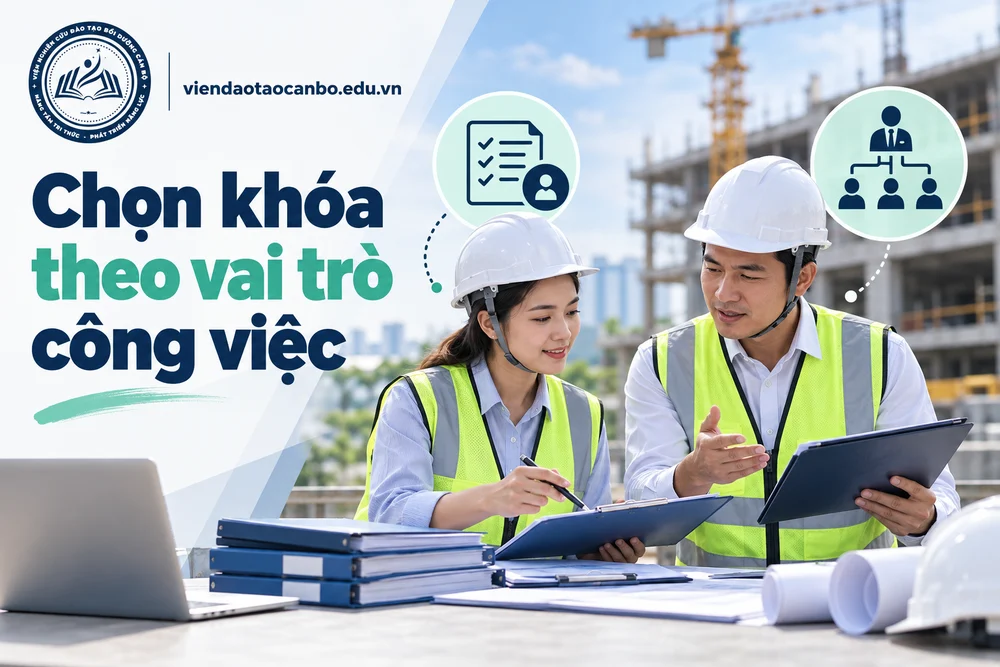 Khóa học quản lý dự án hay giám đốc quản lý dự án: chọn theo vị trí công việc và hạng I, II, III