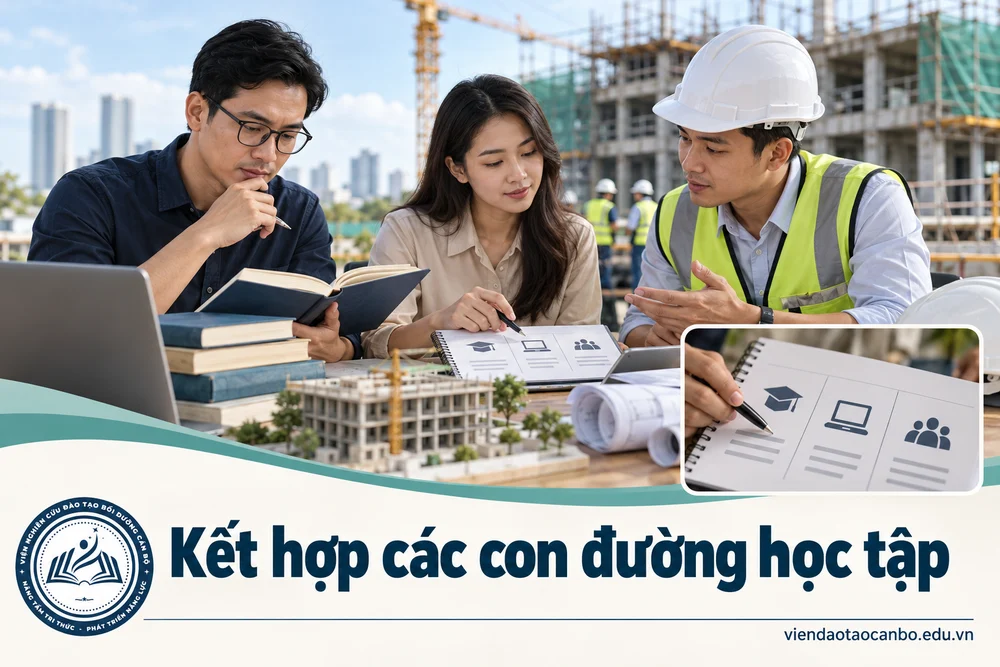 Kết hợp các con đường học tập