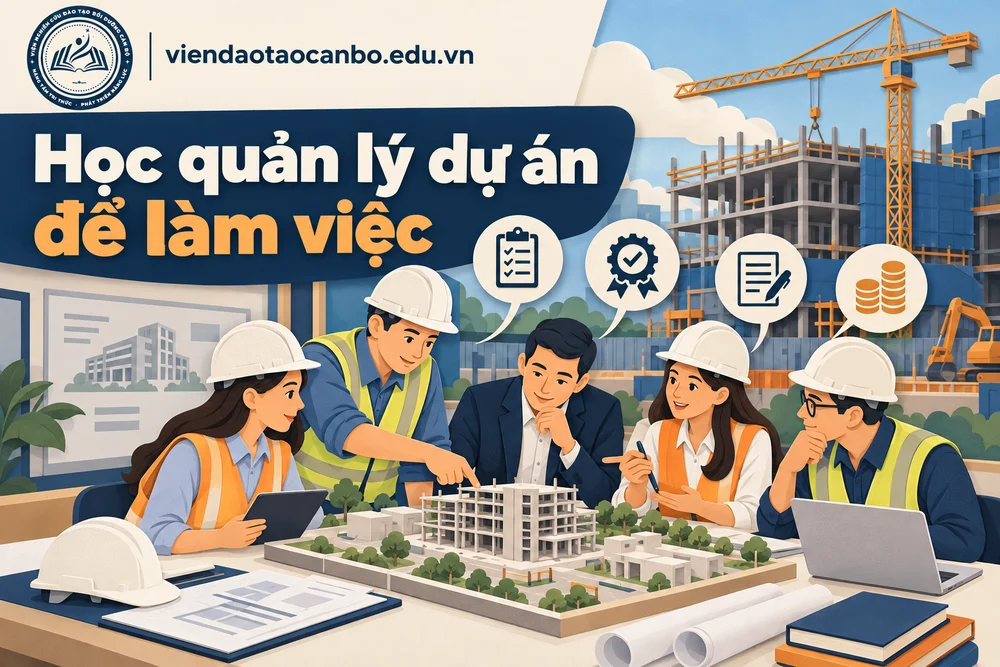 Học quản lý dự án để làm việc
