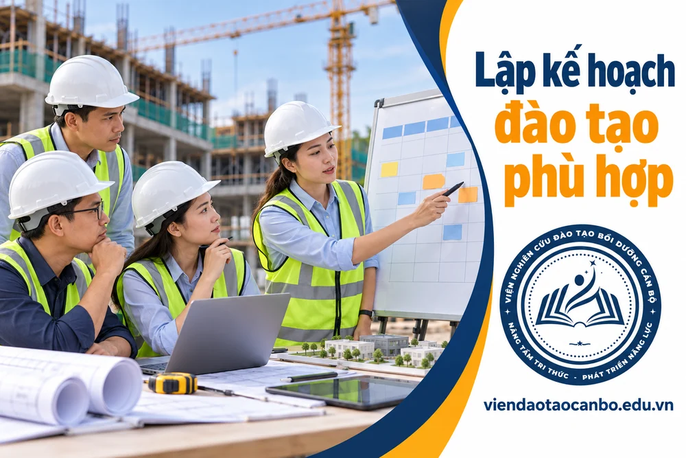 Lập kế hoạch đào tạo phù hợp