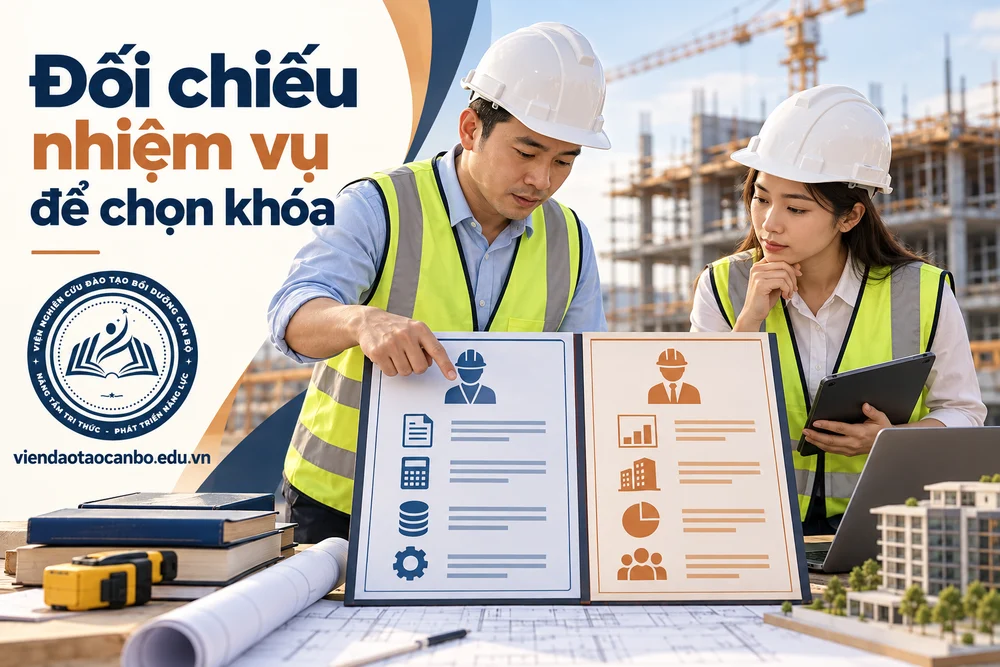 Đối chiếu nhiệm vụ để chọn khóa