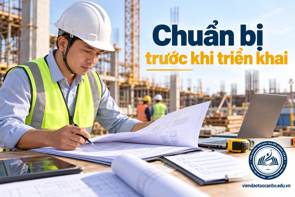 Chuẩn bị trước khi triển khai