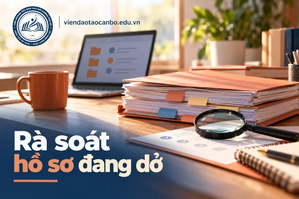 Rà soát hồ sơ đang dở