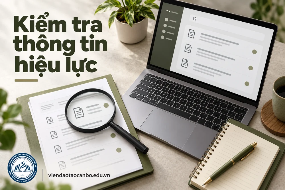 Kiểm tra thông tin hiệu lực