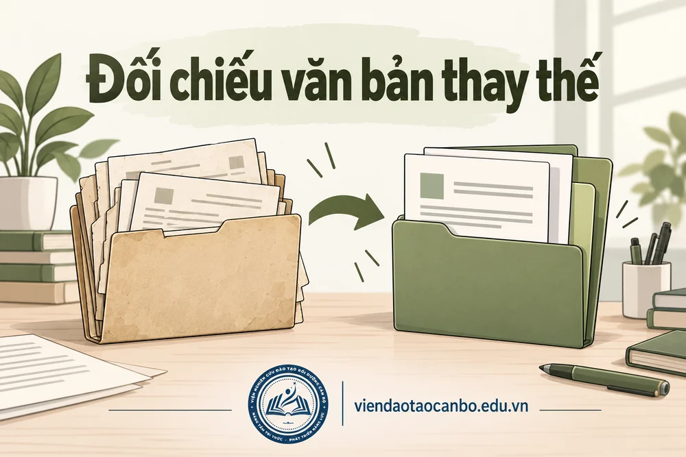 Đối chiếu văn bản thay thế