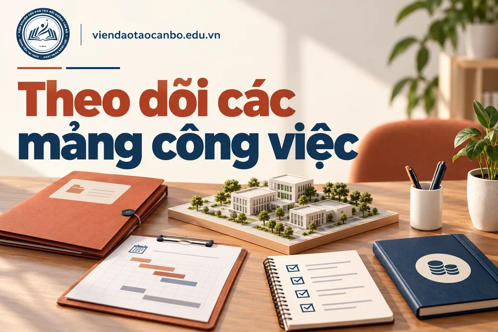 Theo dõi các mảng công việc