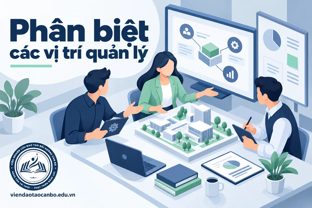 Phân biệt các vị trí quản lý