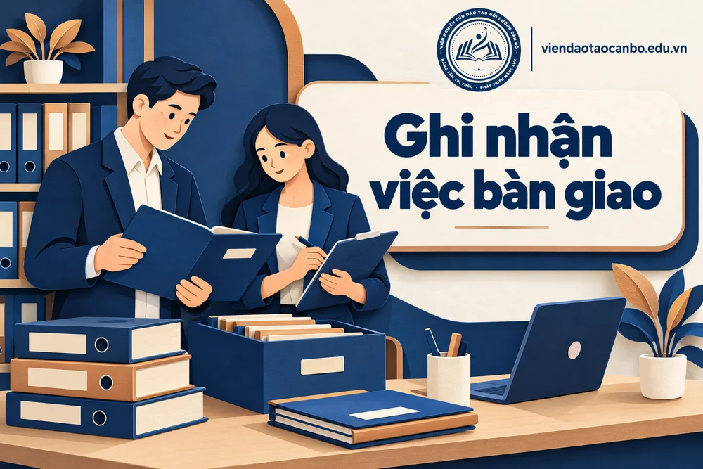 Ghi nhận việc bàn giao