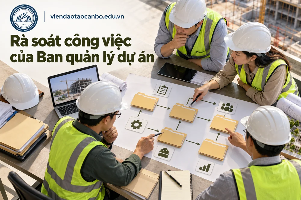 Rà soát công việc của Ban quản lý dự án
