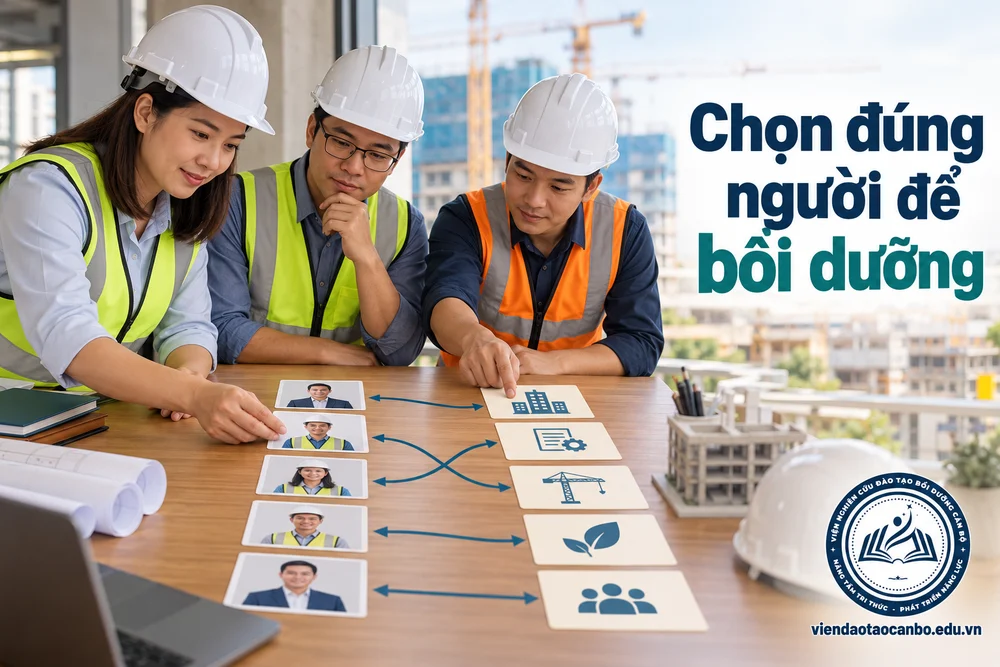 Chọn đúng người để bồi dưỡng