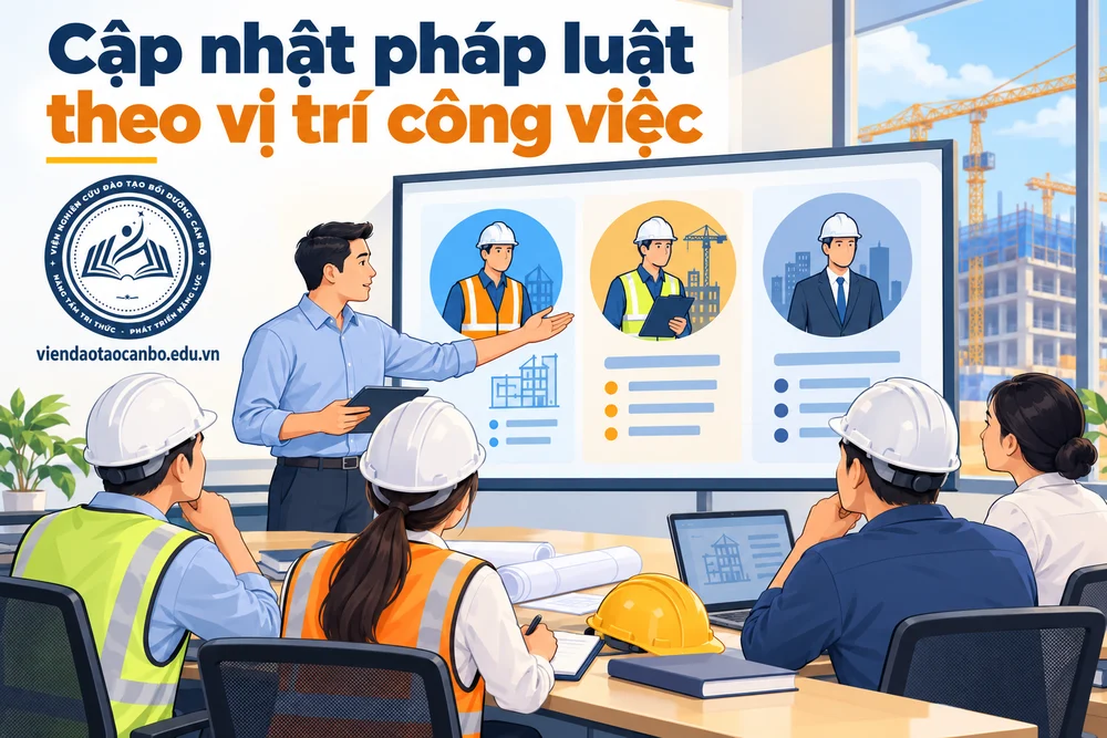 Cập nhật pháp luật theo vị trí công việc