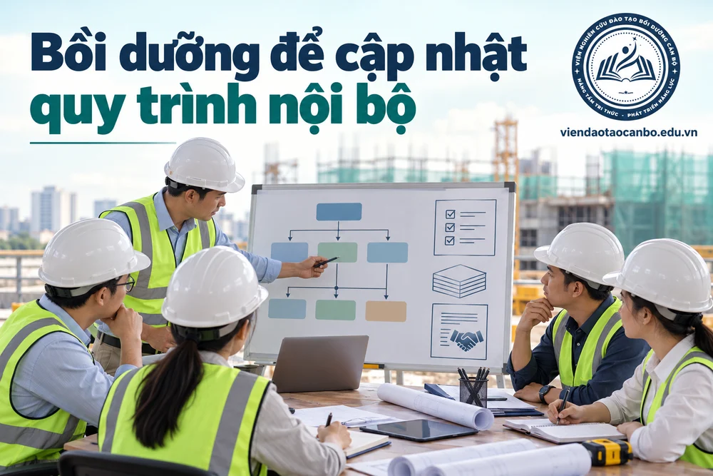 Bồi dưỡng để cập nhật quy trình nội bộ