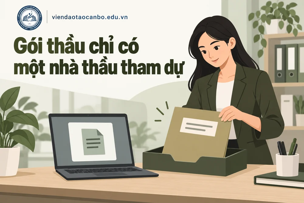 Gói thầu chỉ có 1 nhà thầu tham dự: mở thầu ngay hay gia hạn, đánh giá thế nào khi đấu thầu qua mạng