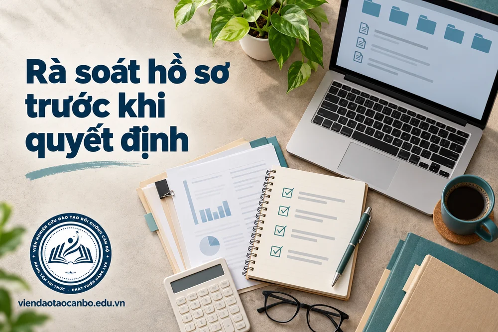 Rà soát hồ sơ trước khi quyết định