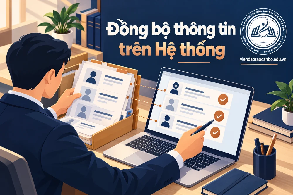 Đồng bộ thông tin trên Hệ thống