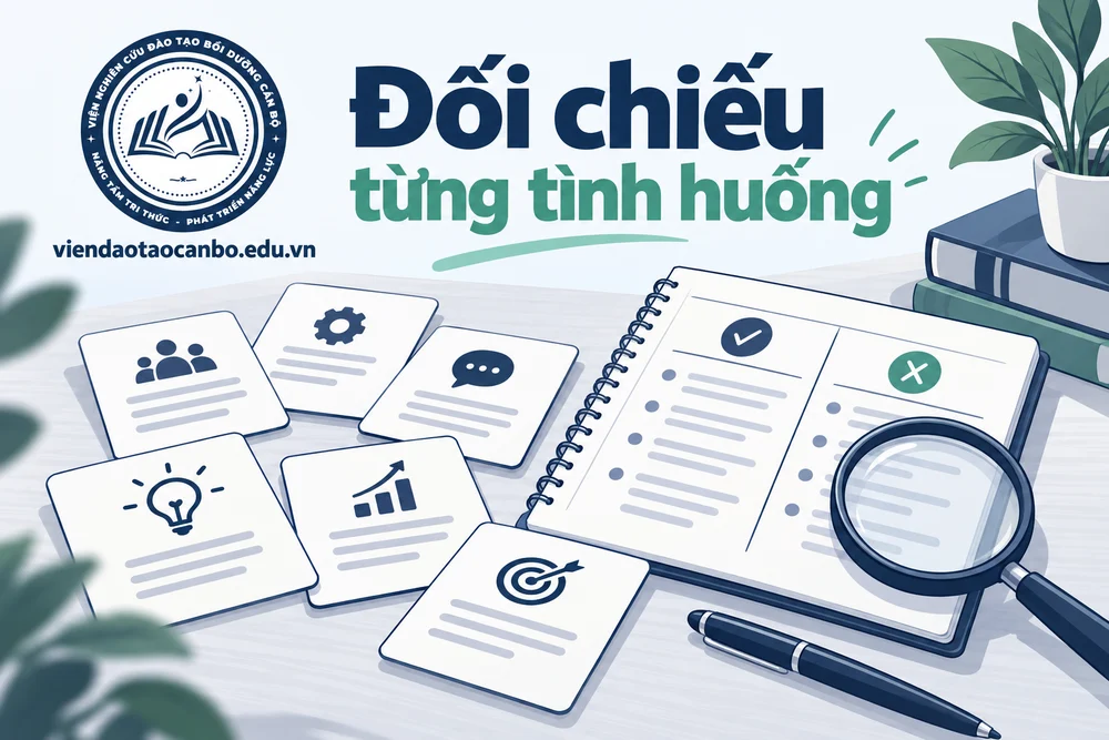 Đối chiếu từng tình huống