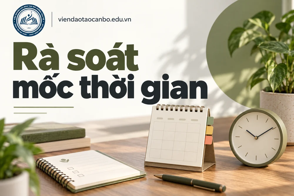 Rà soát mốc thời gian