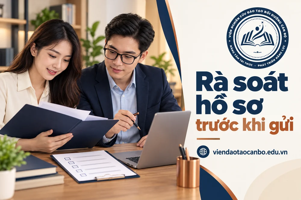 Rà soát hồ sơ trước khi gửi