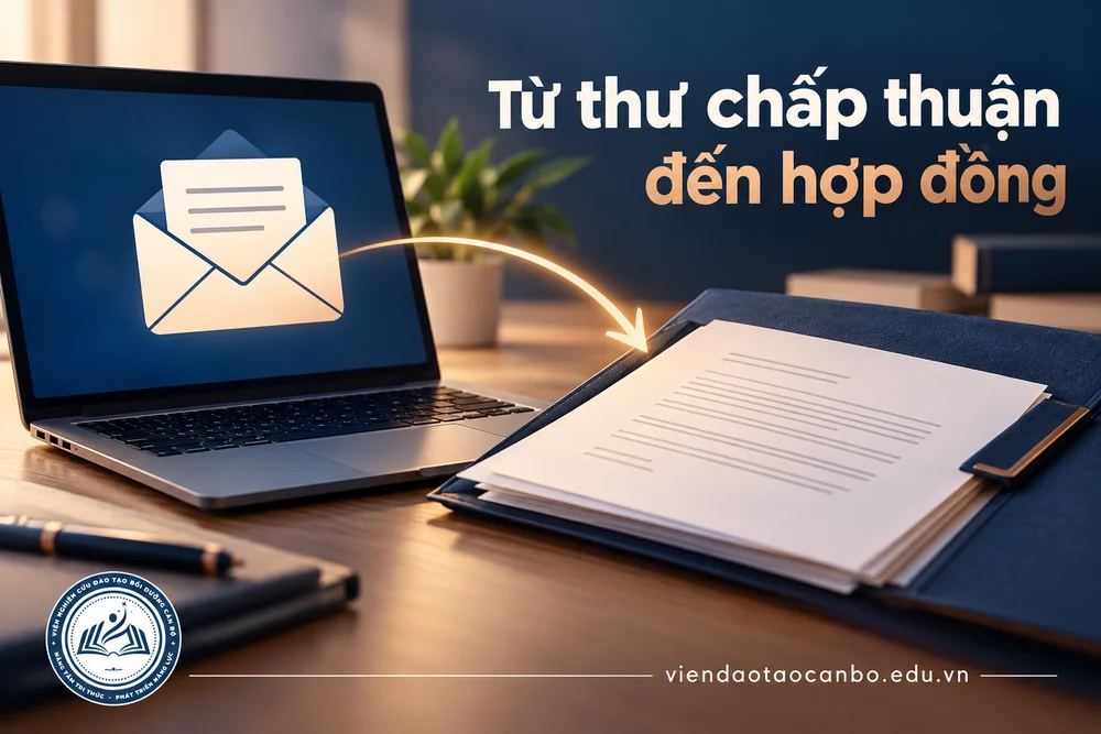 Thư chấp thuận và trao hợp đồng: nội dung, thời hạn phản hồi, trúng thầu không ký hợp đồng xử lý thế nào