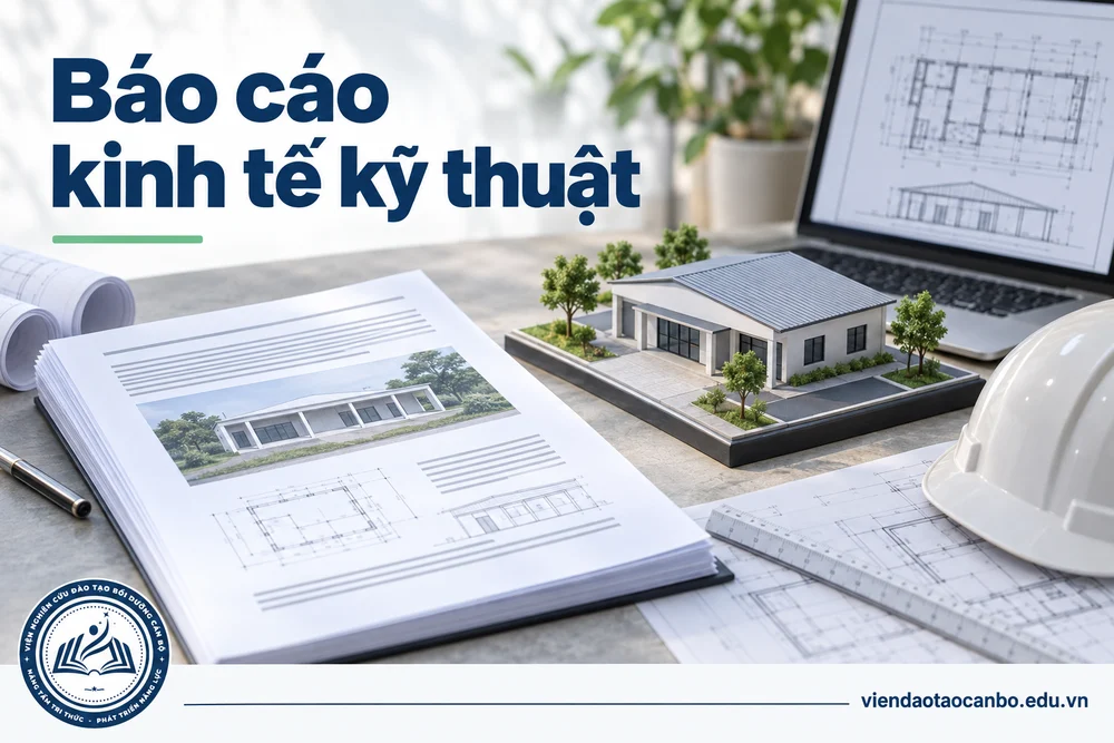 Báo cáo kinh tế kỹ thuật trong bài báo cáo kinh tế – kỹ thuật là gì? Khi nào chỉ cần lập, nội dung, thẩm định từ 2026