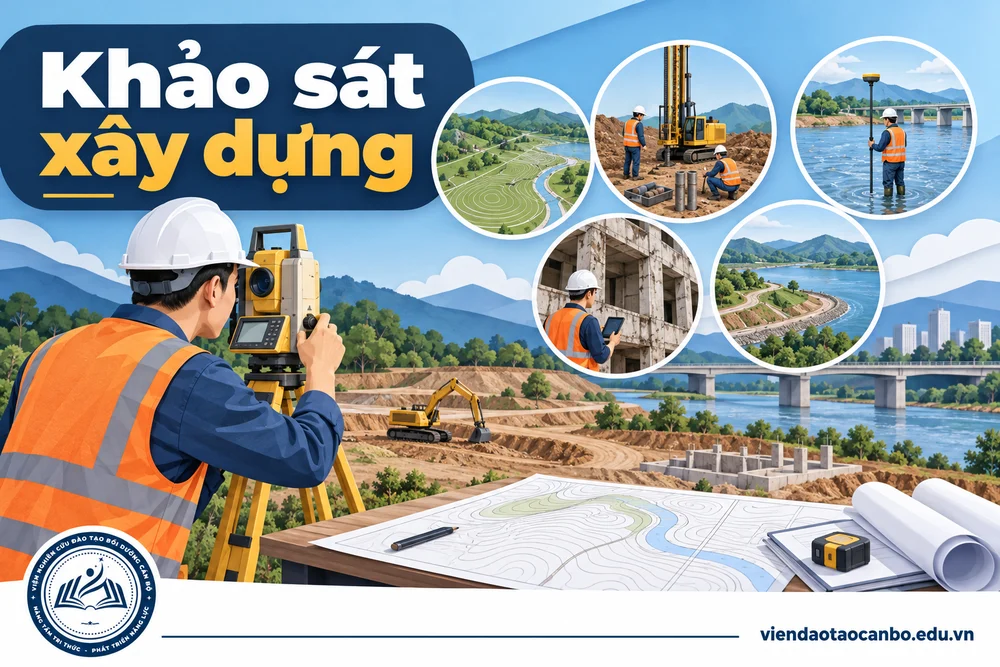 Khảo sát xây dựng trong bài quy định khảo sát xây dựng từ 01/7/2026: nhiệm vụ, phương án, giám sát, phê duyệt và 15 tình huống