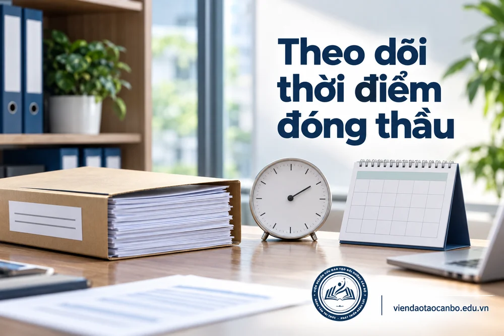 Theo dõi thời điểm đóng thầu trong gia hạn thời điểm đóng thầu: khi nào được gia hạn, tối thiểu bao nhiêu ngày và 16 tình huống