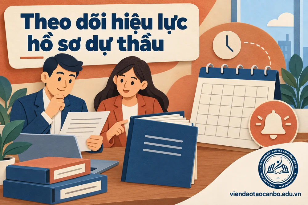 Theo dõi hiệu lực hồ sơ dự thầu trong gia hạn hiệu lực hồ sơ dự thầu, khôi phục khi đã hết hạn theo Nghị định 349 và 16 tình huống