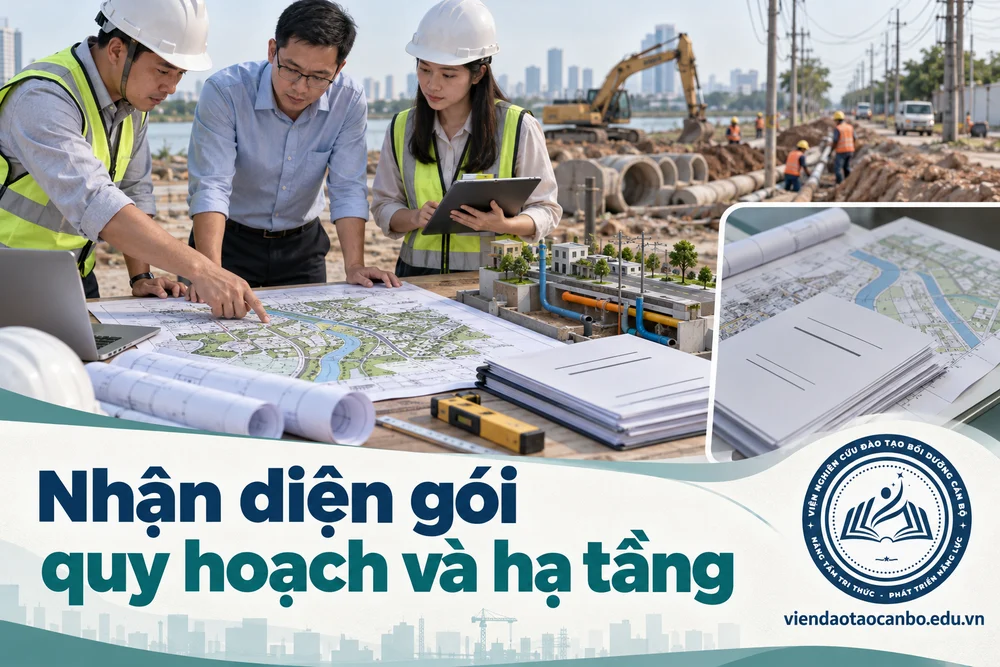 Nhận diện gói quy hoạch và hạ tầng trong chỉ định thầu lập quy hoạch, di dời hạ tầng giải phóng mặt bằng, rà phá bom mìn theo Nghị định 349