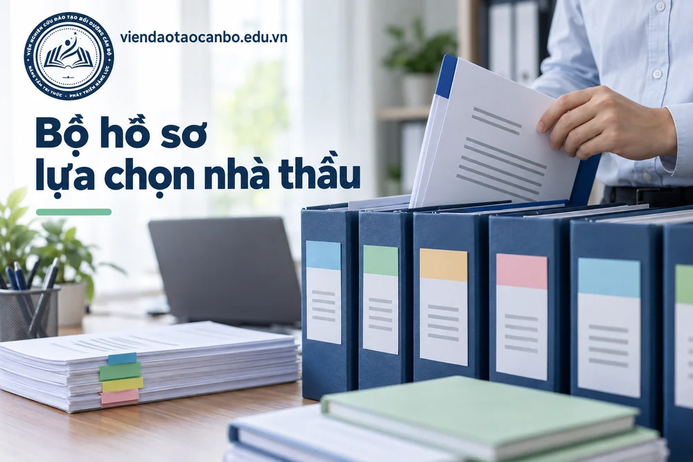 Bộ hồ sơ lựa chọn nhà thầu trong thông tư 134/2026/TT-BTC: mẫu hồ sơ yêu cầu 1A–1I, báo cáo đánh giá, thẩm định và 16 tình huống